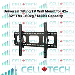 Support mural inclinable pour téléviseur de 32 à 60 po - Jusqu'à 165 lb (75 kg) (BEST-32)