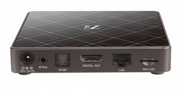DREAMLINK T2 Android 7 IPTV box with 4K support, Dolby Digital Audio, PVR, WIFI. USB 3