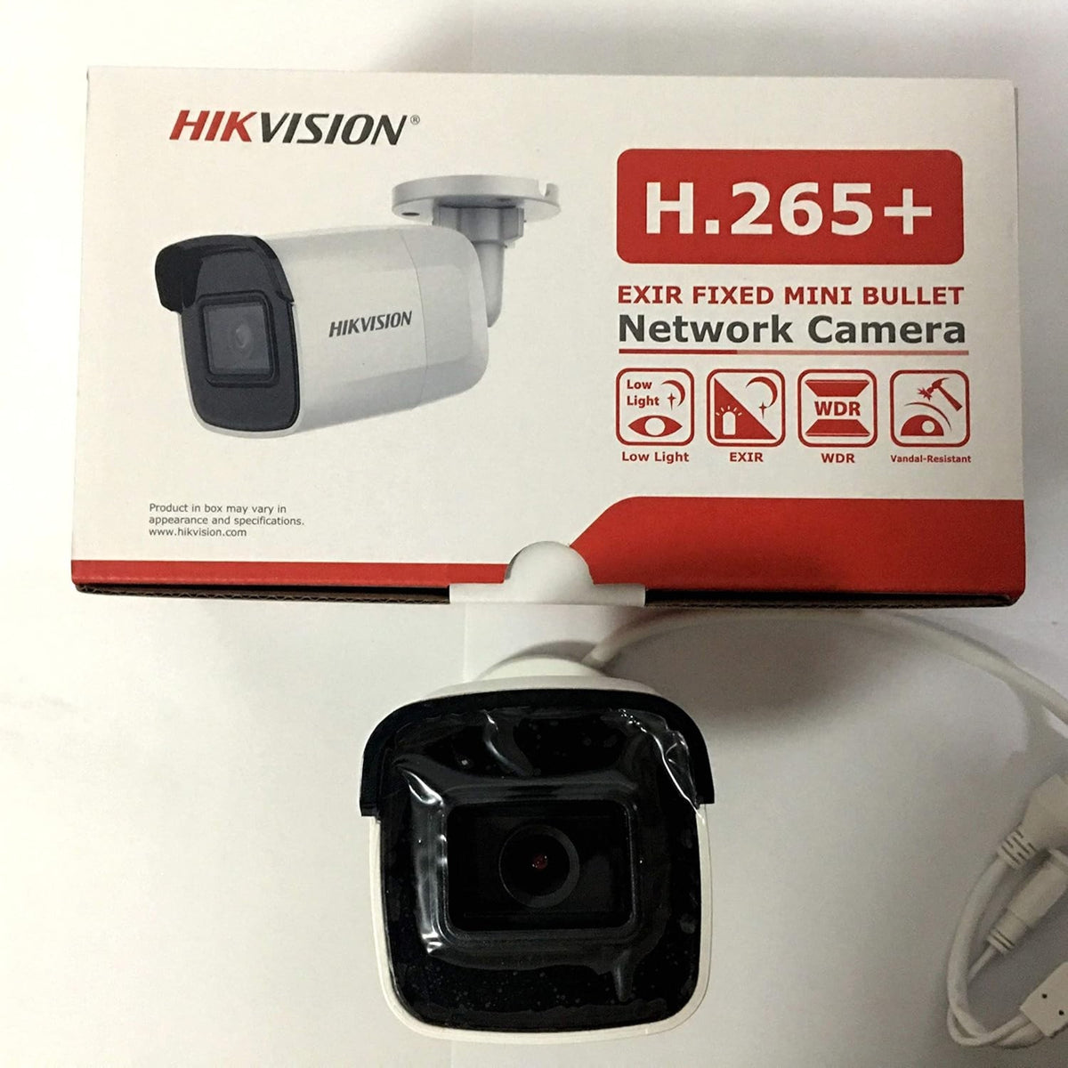 Caméra de sécurité bullet IR extérieure Hikvision DS-2CD2085G1-I 2.8mm 8MP(4K) POE IP67 H.265+ Version anglaise Caméra IP améliorée