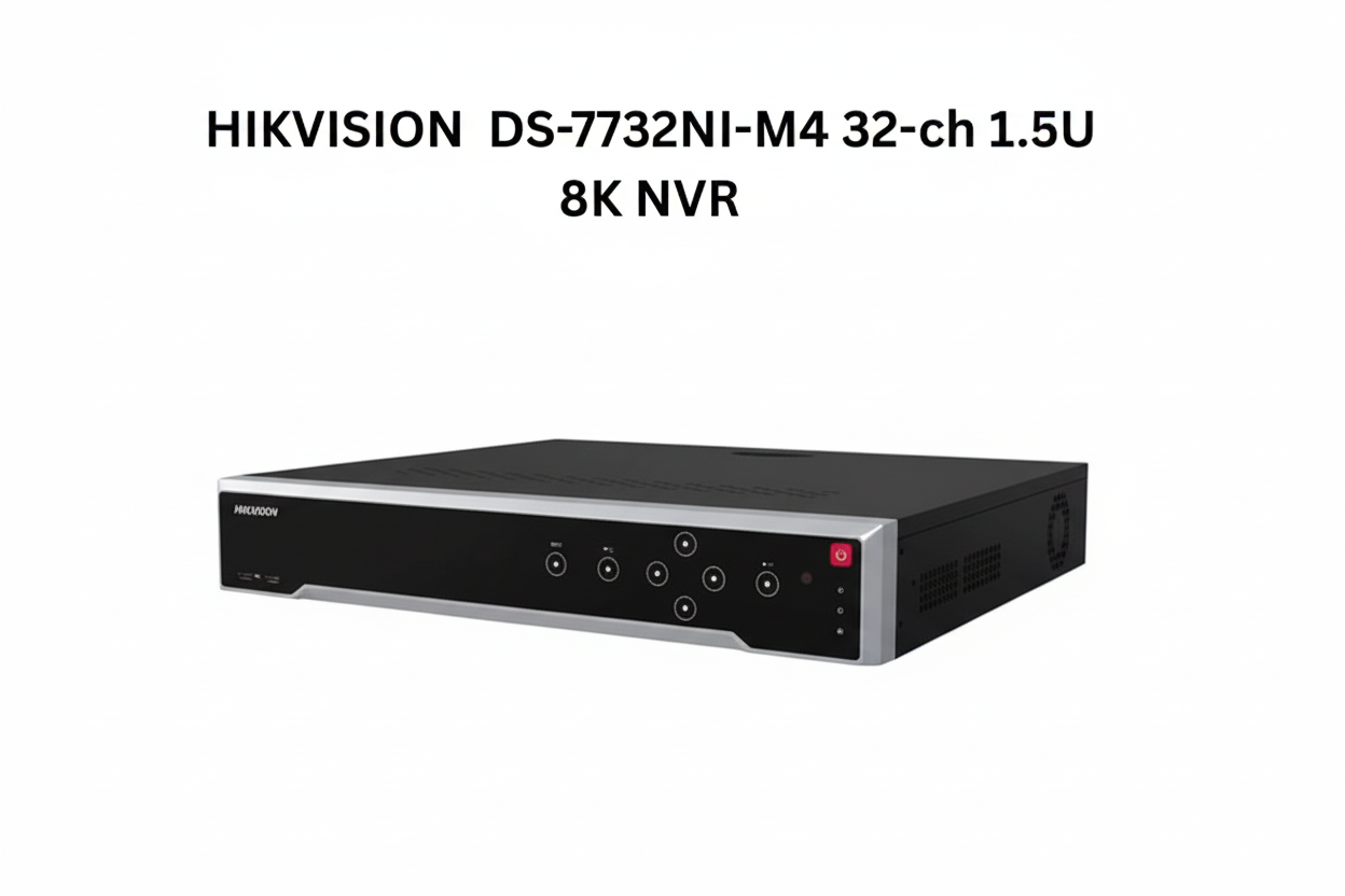 HIKVISION DS-7732NI-M4 NVR 32 canaux 1,5U 8K