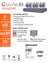Kit caméra de sécurité IP Hikvision Enregistreur NVR 8 canaux 4K avec 6 caméras tourelles ColorVu 4MP EKI-K82T46C