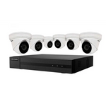 Hikvision IP Security Camera Kit 8 Channel 4K NVR with 6 x 4MP Turret Cameras EKI-K82T46