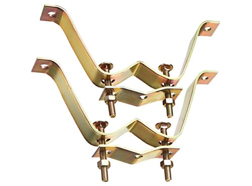 Focus Antennas 3-Inch Heavy-Duty Wall Mount for TV Antenna Masts (FOCUS-2073)