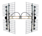 FOCUS 360-Degree Adjustable 8-Bay Multi-Directional (45-80+ mi/70-130+ km) HDTV UHF Antenna (FOCUS-8HD-90D)