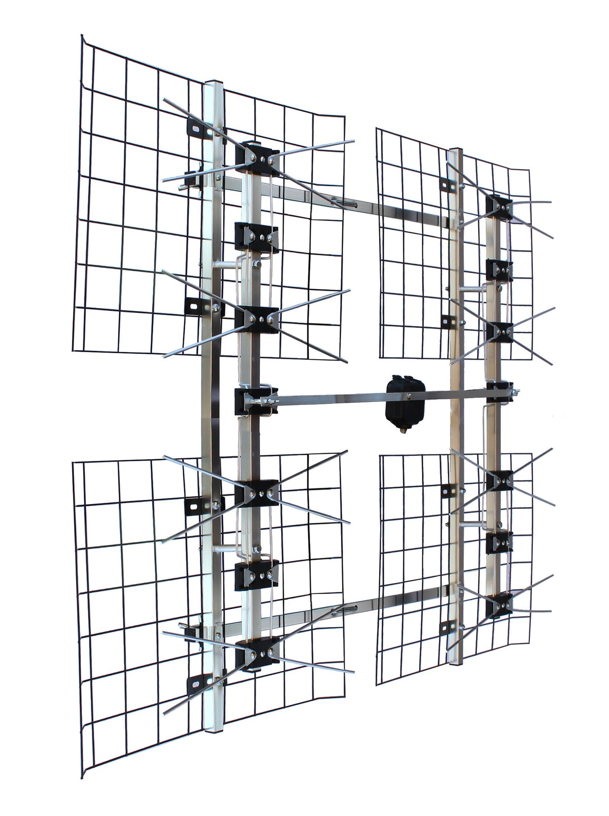 FOCUS 360-Degree Adjustable 8-Bay Multi-Directional (45-80+ mi/70-130+ km) HDTV UHF Antenna (FOCUS-8HD-90D)