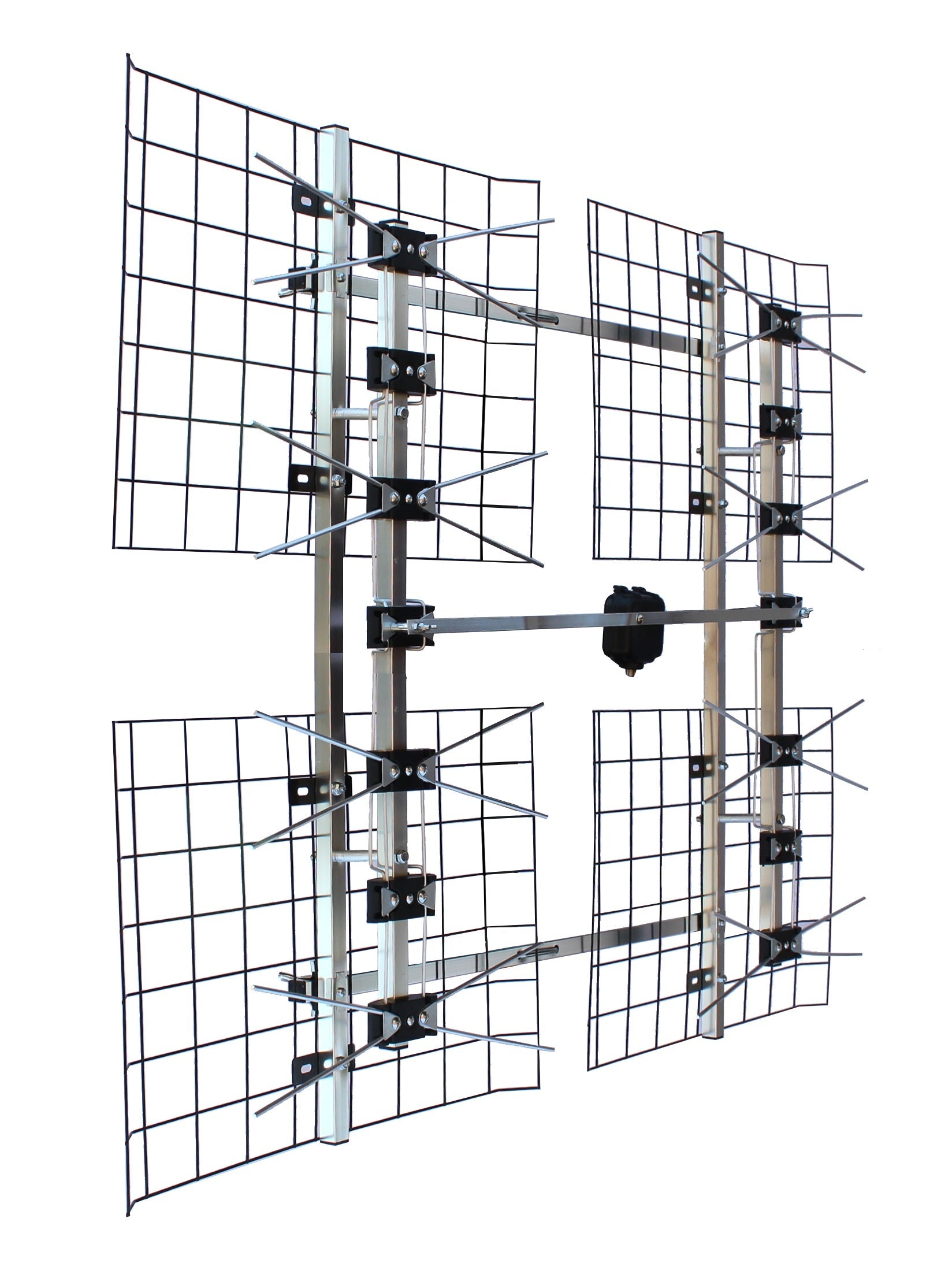 FOCUS 360-Degree Adjustable 8-Bay Multi-Directional (45-80+ mi/70-130+ km) HDTV UHF Antenna (FOCUS-8HD-90D)