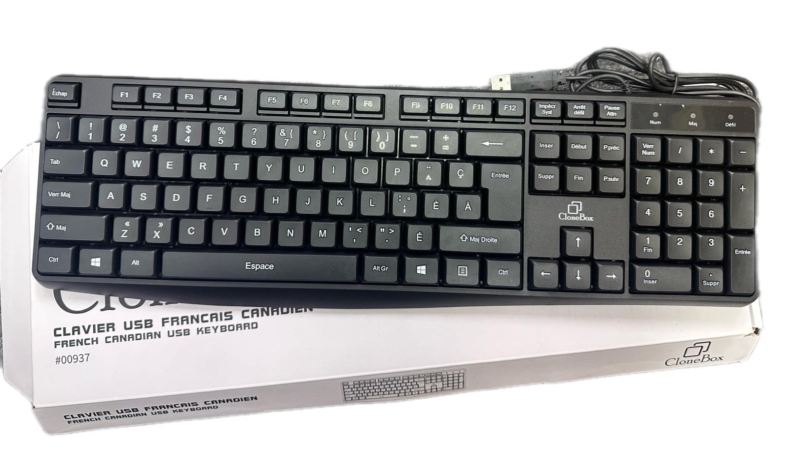 Clavier USB canadien-français