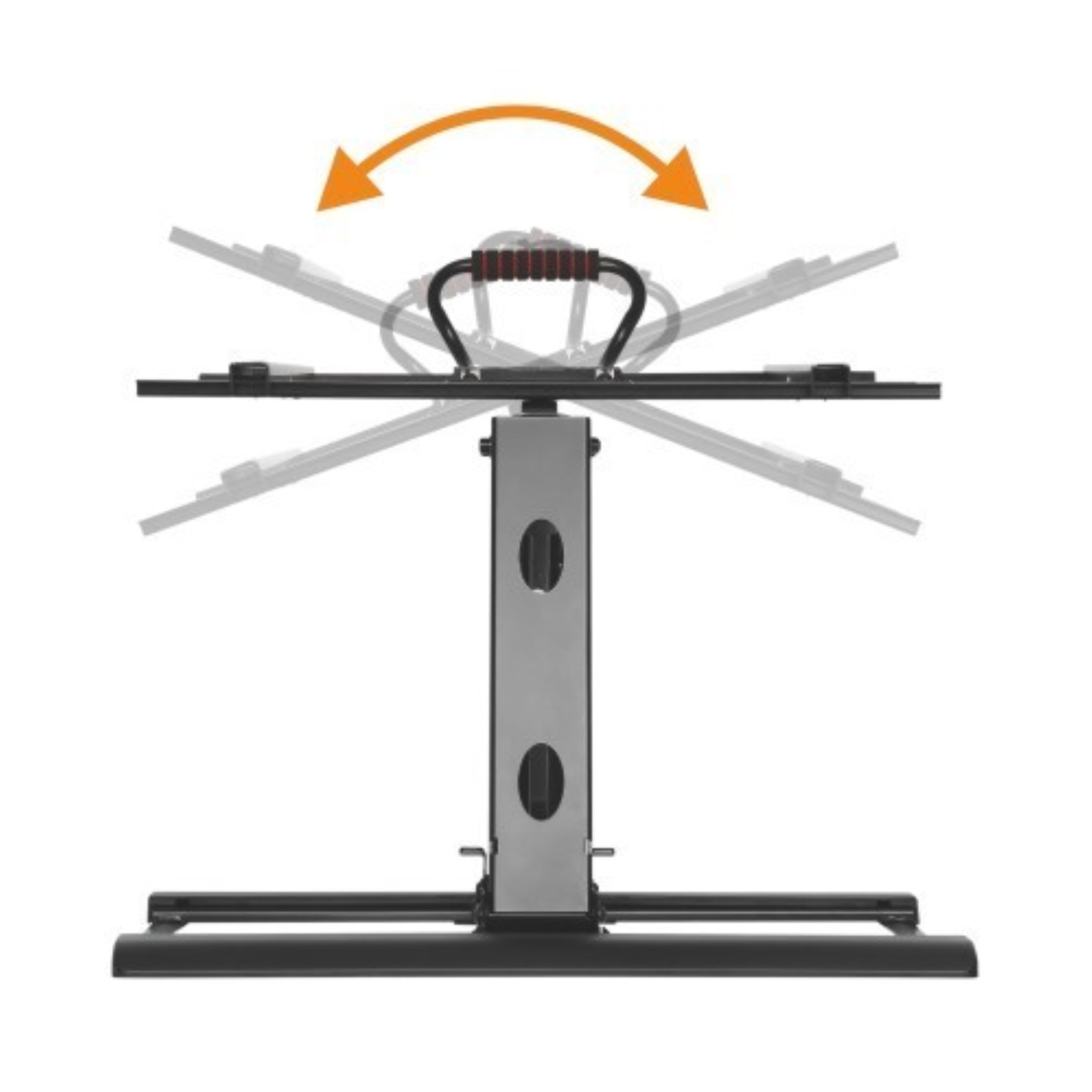 LPA53-461  Full-Motion Above Fireplace Pull-Down TV Wall Mount For 43"-70" TVs Ideal for wood, mansonry and concrete construction weighing up to 35kg (28.6lbs-77lbs)