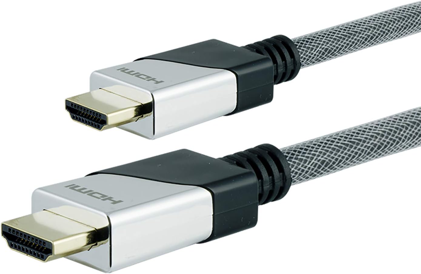 Câble HDMI Premium GE, Ethernet, 1,2 m, Ultra HD, Full HD 1080P, compatible HDR, transfert de données 18 Gbit/s, HDMI 4K 60Hz, fonctionne avec les téléviseurs intelligents, Roku, les appareils de streaming, Blu-ray, câble, noir, 35531