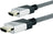 Câble HDMI Premium GE, Ethernet, 1,2 m, Ultra HD, Full HD 1080P, compatible HDR, transfert de données 18 Gbit/s, HDMI 4K 60Hz, fonctionne avec les téléviseurs intelligents, Roku, les appareils de streaming, Blu-ray, câble, noir, 35531