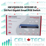 Hikvision DS-3E1518P-EI 16-Port Gigabit Smart PoE Switch – 230W PoE, Long-Range PoE