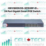 Hikvision DS-3E1518P-EI 16-Port Gigabit Smart PoE Switch – 230W PoE, Long-Range PoE