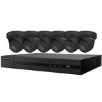 Hikvision IP Security Camera Kit 8 Channel 4K NVR with 6 x 4MP Turret Cameras EKI-K82T46 B