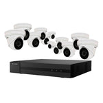Hikvision IP Security Camera Kit 16 Channel 4K NVR with 12 x 4MP Turret Cameras EKI-K164T412