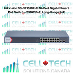 Hikvision DS-3E1526P-EI 24-Port Gigabit Smart PoE Switch – 370W, VLAN, Fiber Uplink