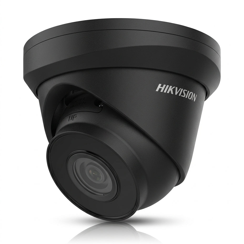 Hikvision ECI‑T24F2 4MP Outdoor IR Network Turret Camera – 2.8mm Lens, PoE, Weatherproof Security