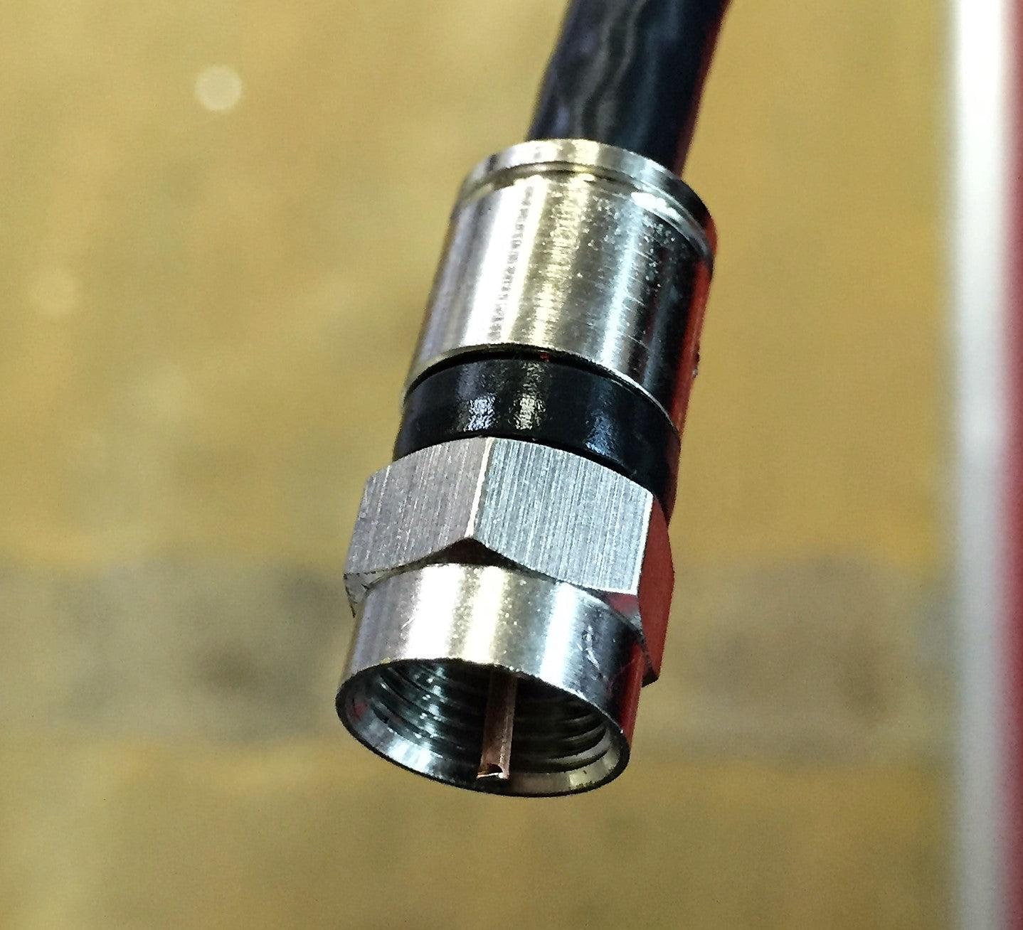 100' Coaxial Cable Black (Low signal loss) Platinum