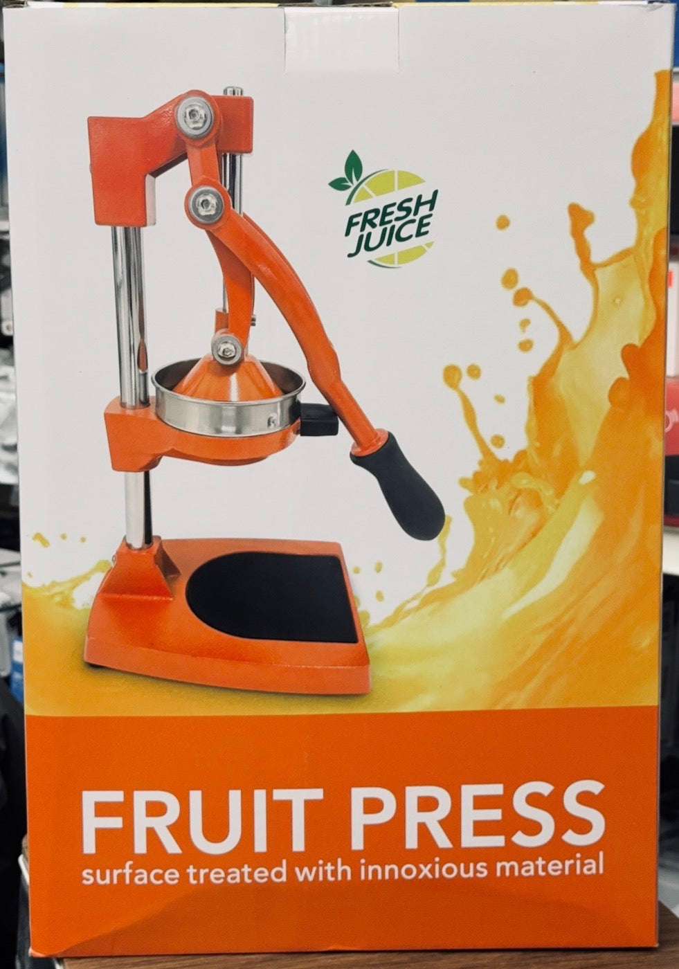 HEAVY DUTY MANUAL FRUIT JUICE EXTRACTOT TABLE TOP FRUIT PRESS