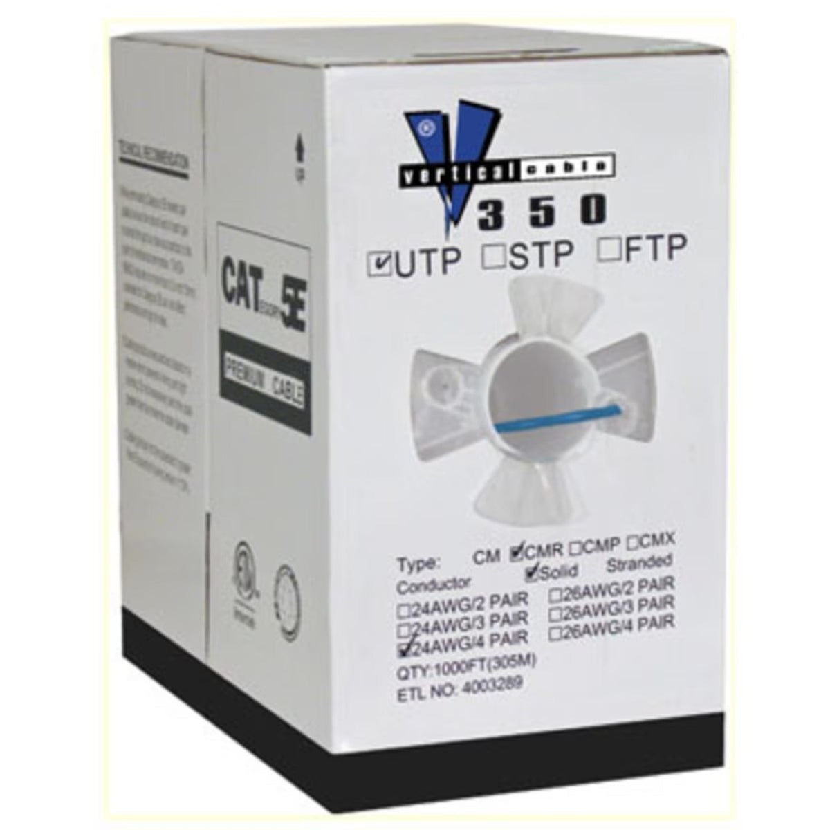 CAT5E CMR / FT4-1000  (ACC-CAB-CAT5E-FT4-1000)