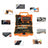 JAKEMY Tool Set / Tool Kit / Tool Box JM-8139 CR-V 47 in 1 Suction Cup / Sim Card Pin / Plastic Opening Tool / Stainless Knife / Metal Spudger / Curved Tweezers / Roller Opening Tool / Extension Bar / Magnetic Non-Slip Handle