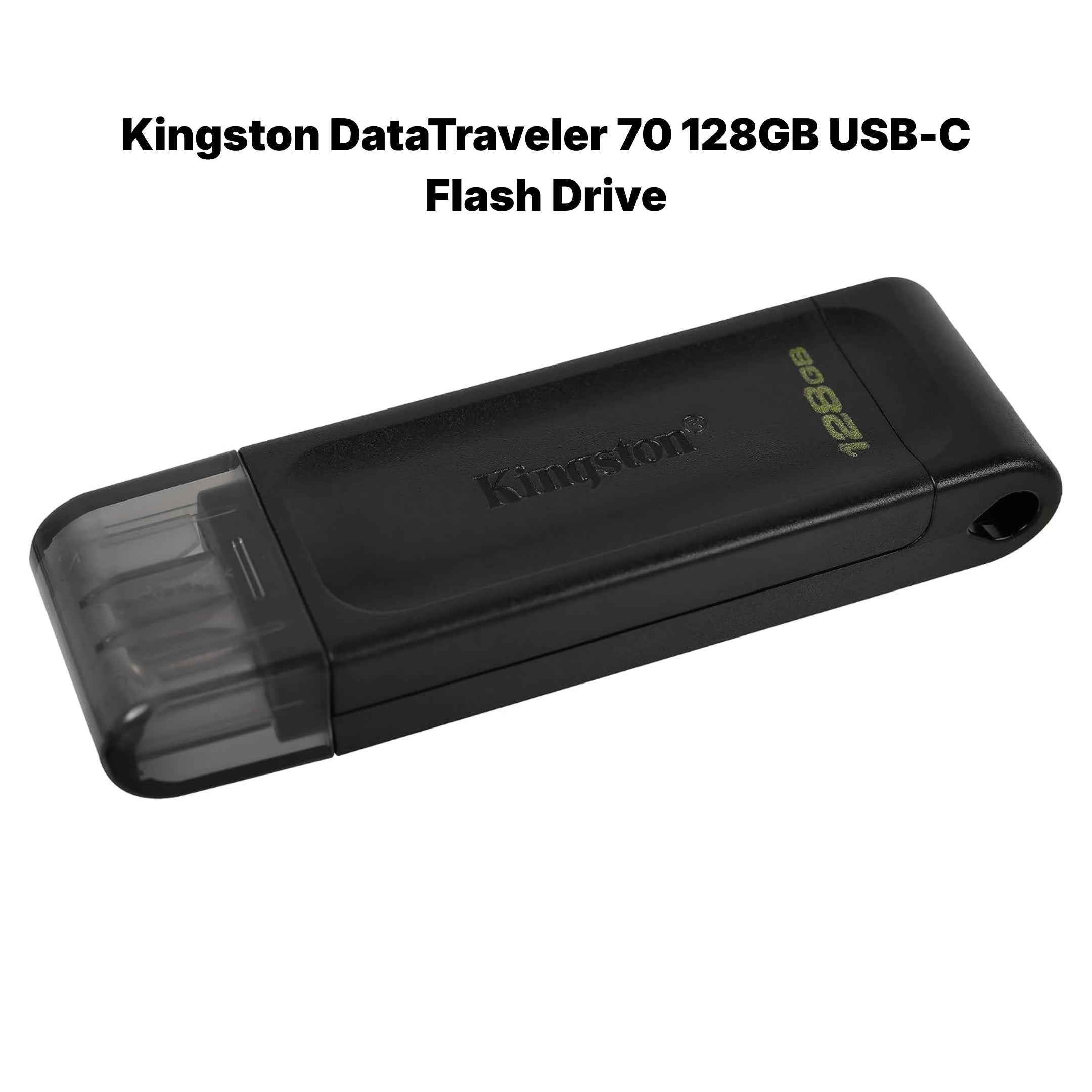 Kingston DataTraveler 70 128GB USB-C Flash Drive – USB 3.2 Gen 1 – DT70/128GB