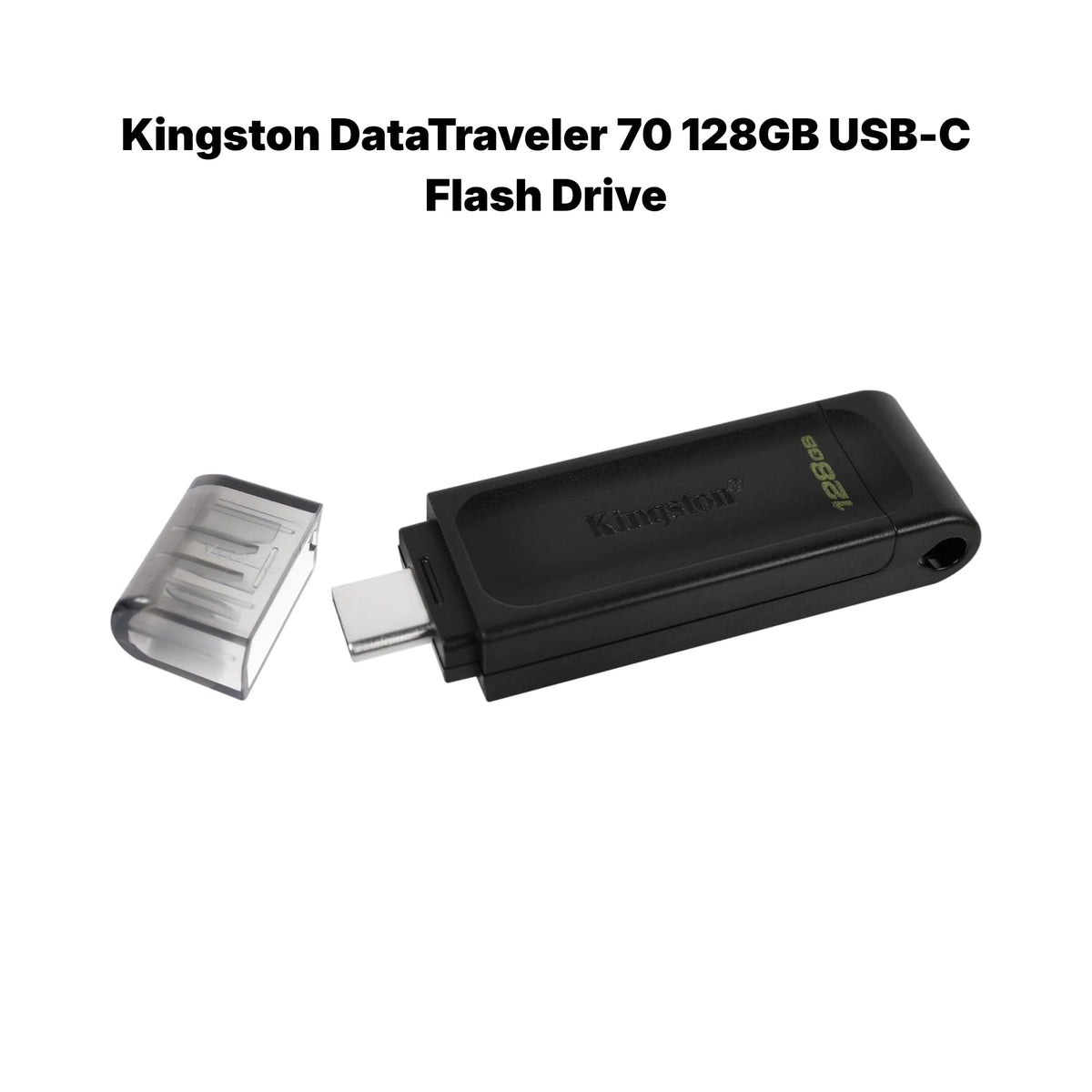 Kingston DataTraveler 70 128GB USB-C Flash Drive – USB 3.2 Gen 1 – DT70/128GB