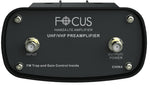 Focus Antennas Adjustable Gain Hamza Tv Antenna Amplifier with Built-In LTE Filter UHF/VHF/FM (HAMZA LTE-2)
