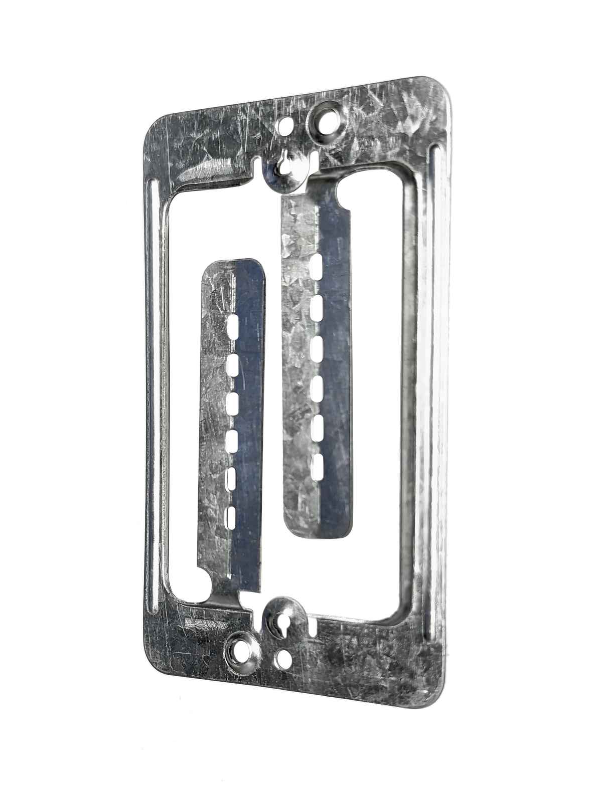 BestMounts - 10 Pack Low Voltage Mounting Brackets 1 Gang Multipurpose Pre Galvanized Steel - Drywall Outlet Cable Wall Plate Bracket for Telephone Wire, Network Cables, HDMI, Speaker Wire