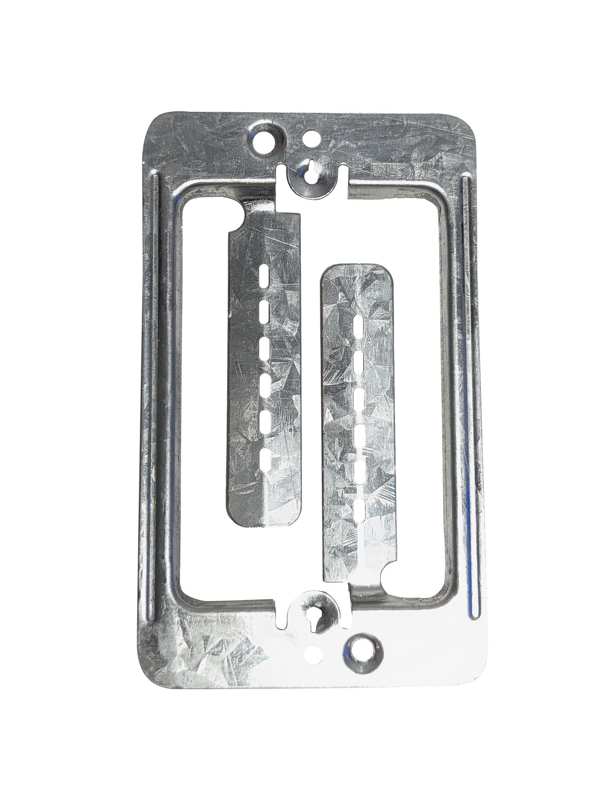 BestMounts - 10 Pack Low Voltage Mounting Brackets 1 Gang Multipurpose Pre Galvanized Steel - Drywall Outlet Cable Wall Plate Bracket for Telephone Wire, Network Cables, HDMI, Speaker Wire