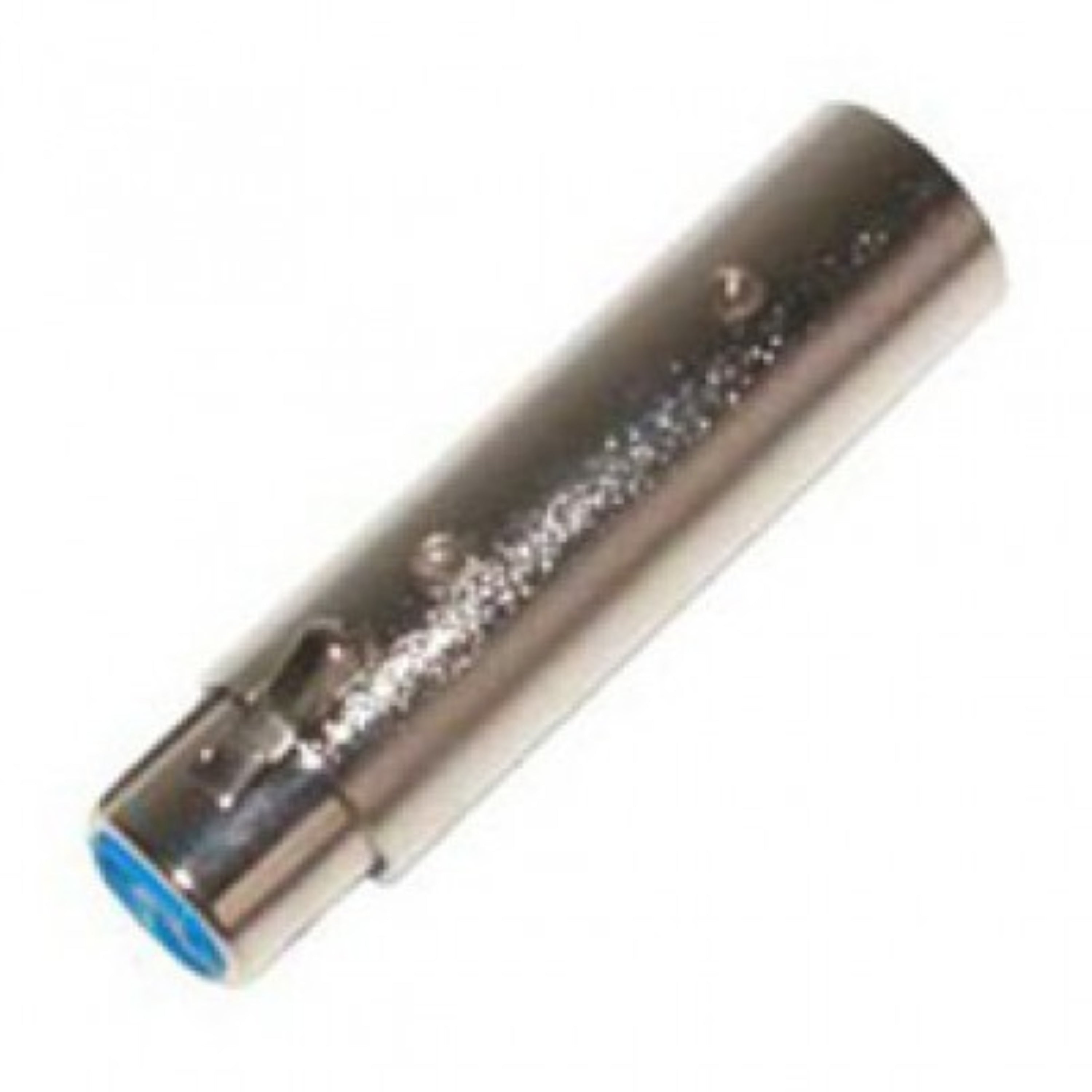Connecteur XLR femelle 3 broches vers XLR mâle 3 broches (boîtier argenté)