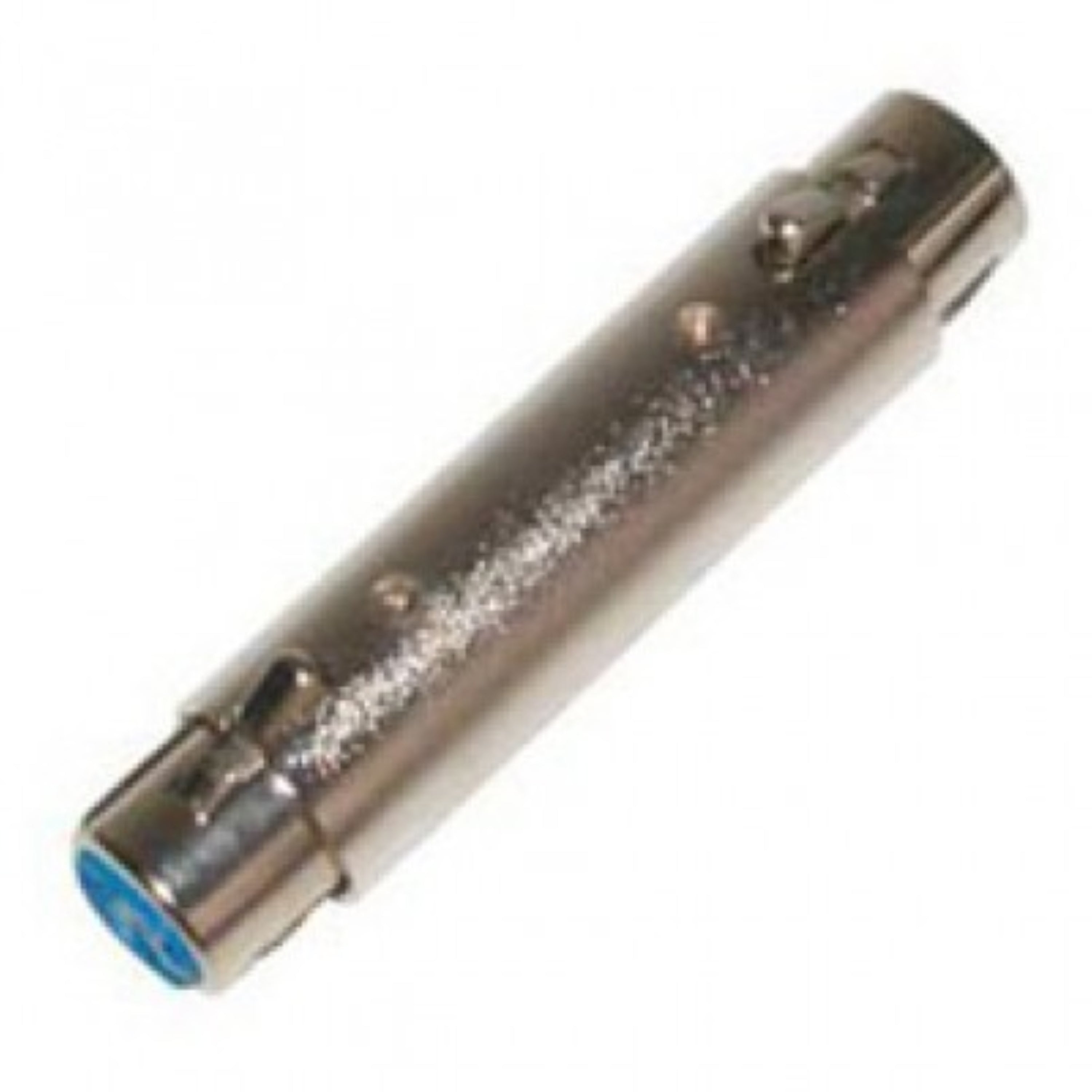 Coupleur de connecteur XLR femelle 3 broches vers XLR femelle 3 broches (boîtier argenté)