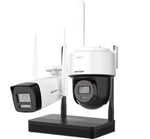 NKS424W03H  4MP H.265 One bullet + One PTDome WiFi NVS Kit ( HIKVISION )