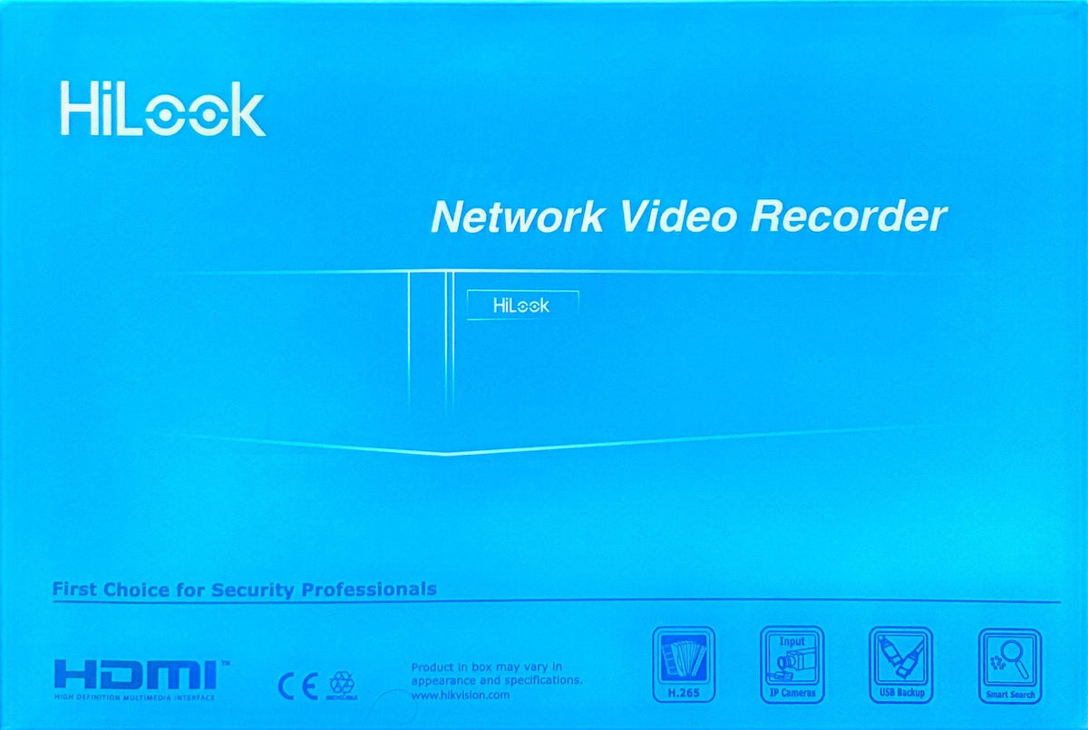 HiLOOK NVR-104MH-C/4P 4-Channel 4K NVR  (HIKVISION)