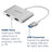 Adaptateur double HDMI vers USB 3.0 Insignia – Affichage multi-écrans 4K Ultra HD – Boîte ouverte