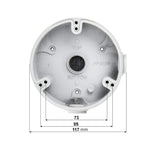 PFA136 Junction Box for Dahua IP Dome and Eyeball Camera, Whtie