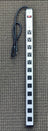 12 Outlet Surge Protector, Power Bar, Power Strip with 3 Feet Cord 125V/15A, Certified UL cULus