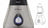 Preethi Steele Mixer Grinder Motor Unit (110V, 550W) - Base Only (Jars Not Included)