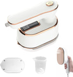 Défroisseur Vapeur Portable – Fer à Repasser et Défroisseur 2-en-1, Défroisseur de Voyage Mini Rotatif à 180°