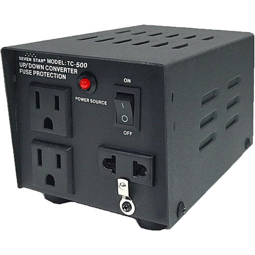 Convertisseur de tension GoldSource TC-500W 220/240V vers/de 110/120V, 500 Watts