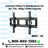 BEST-32 Universal Tilting TV Wall Mount for 42–82" TVs – 60kg / 132lbs Capacity
