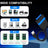 USB 3.1 Gen 2 to M.2 NVMe & SATA HDD/SSD Adapter