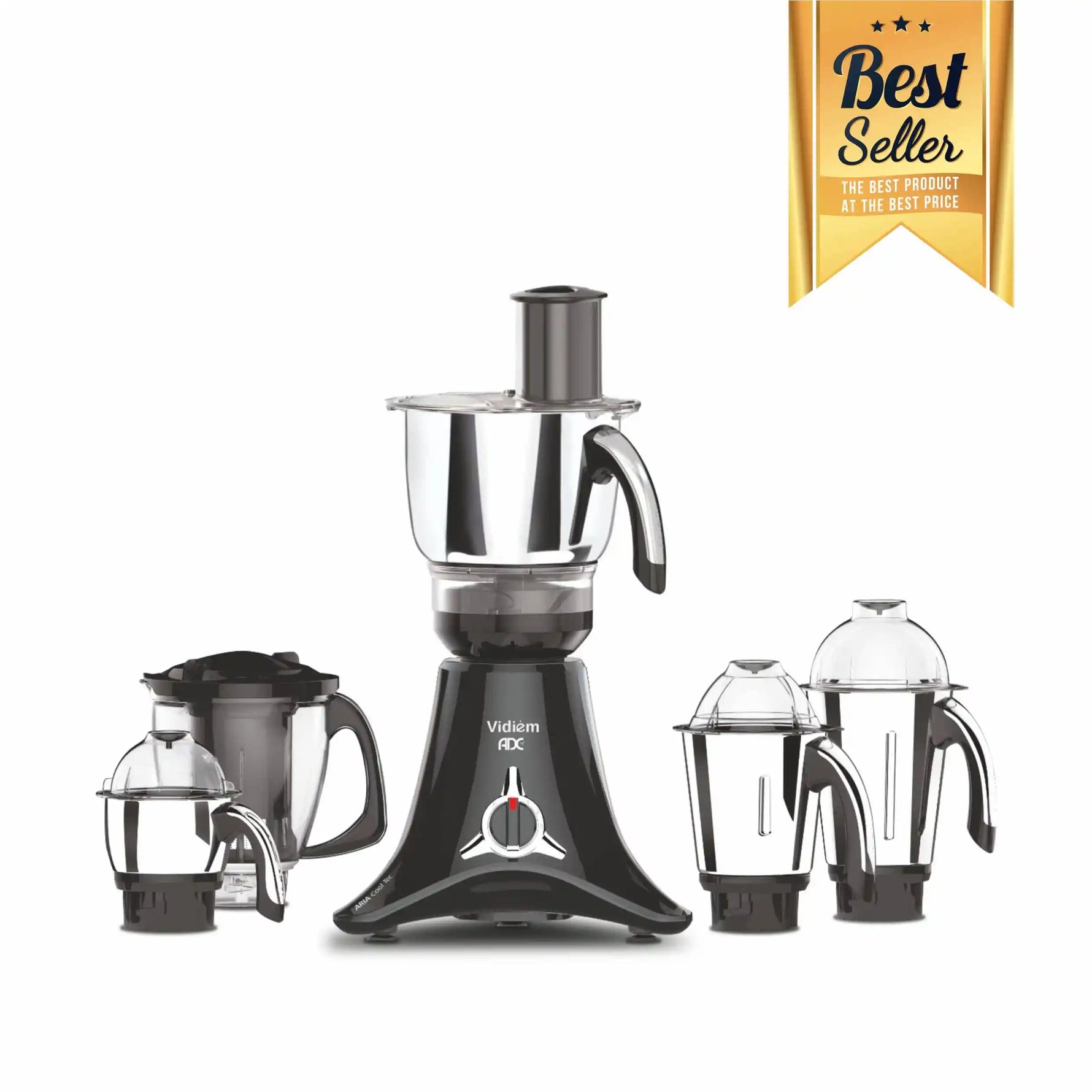 Vidiem Vstar ADC 750 Watts 110V Mixer and Grinder With Multi-Chef Jar Food Processor