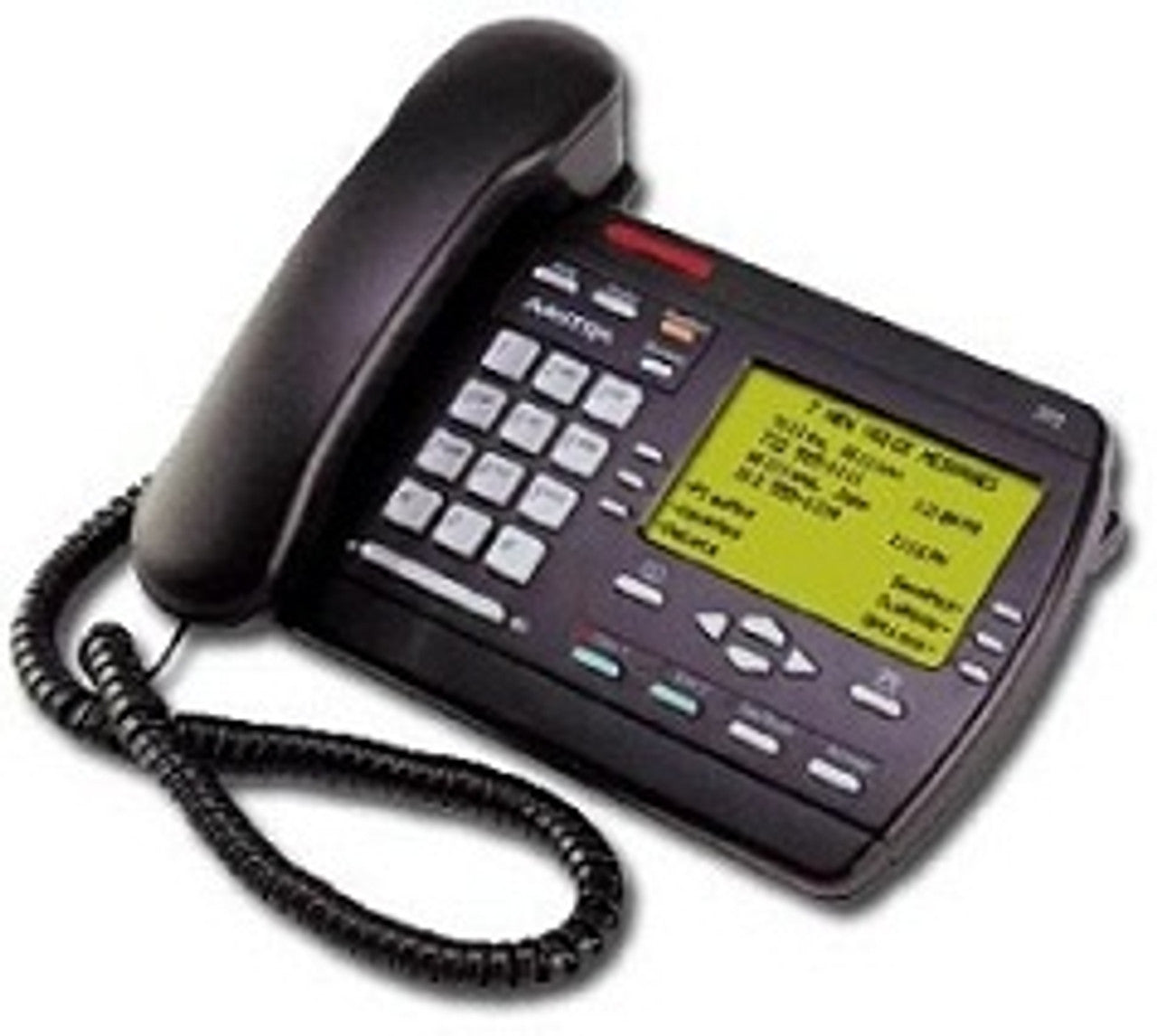 Téléphone de bureau analogique 2 lignes Nortel / Aastra Vista 392 - Noir - Remis à neuf