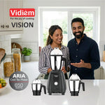 Vidiem Vision Pro 650W Mixer Grinder – 110V, UL Certified, 3 Stainless Steel Jars
