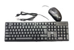 Pack clavier et souris filaires USB – Ensemble PC et Mac Plug & Play fiable
