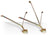 FOCUS ANTENNAS 24 inch in (60 cm) Heavy Duty Wall Mount Bracket Kit