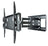 Best Mounts 42-80 inch Full Motion Articulating (Swinging) TV Wall Mount Bracket - Up to 165 lb (75 kg) (BEST-26)