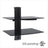 BEST 2-Tier DVD/Receiver/STB Wall Mount Glass Shelf Unit - Up to 18 lb (8 kg) (BEST-DVD-712)