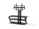BEST Wood Home Theater Stand with 37-55 inch TV Mount (BEST STAND-11)