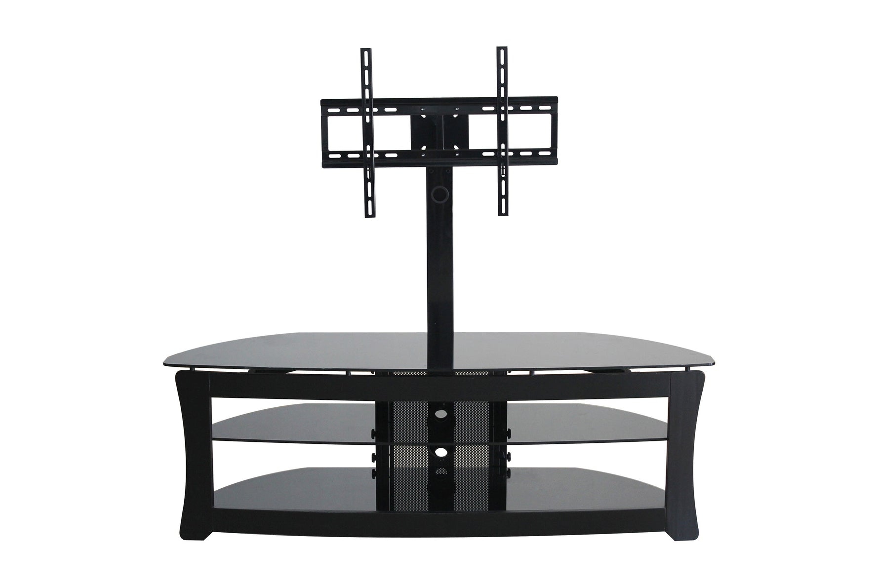 BEST Wood Home Theater Stand with 37-70 inch TV Mount (BEST STAND-60)